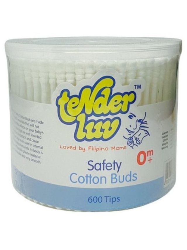 Tender Luv Safety Cotton Buds (600 pcs) edamama